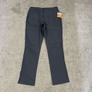 Columbia Pants Womens 8 Active Straight Leg Gray Omni Shade UPF 50 Hiking New